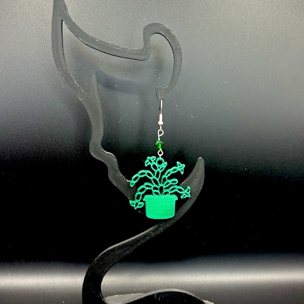 Succulent Earrings - Picture 4 of 6